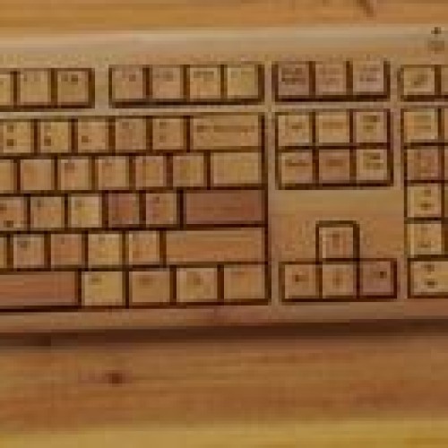 Bamboo keyboard